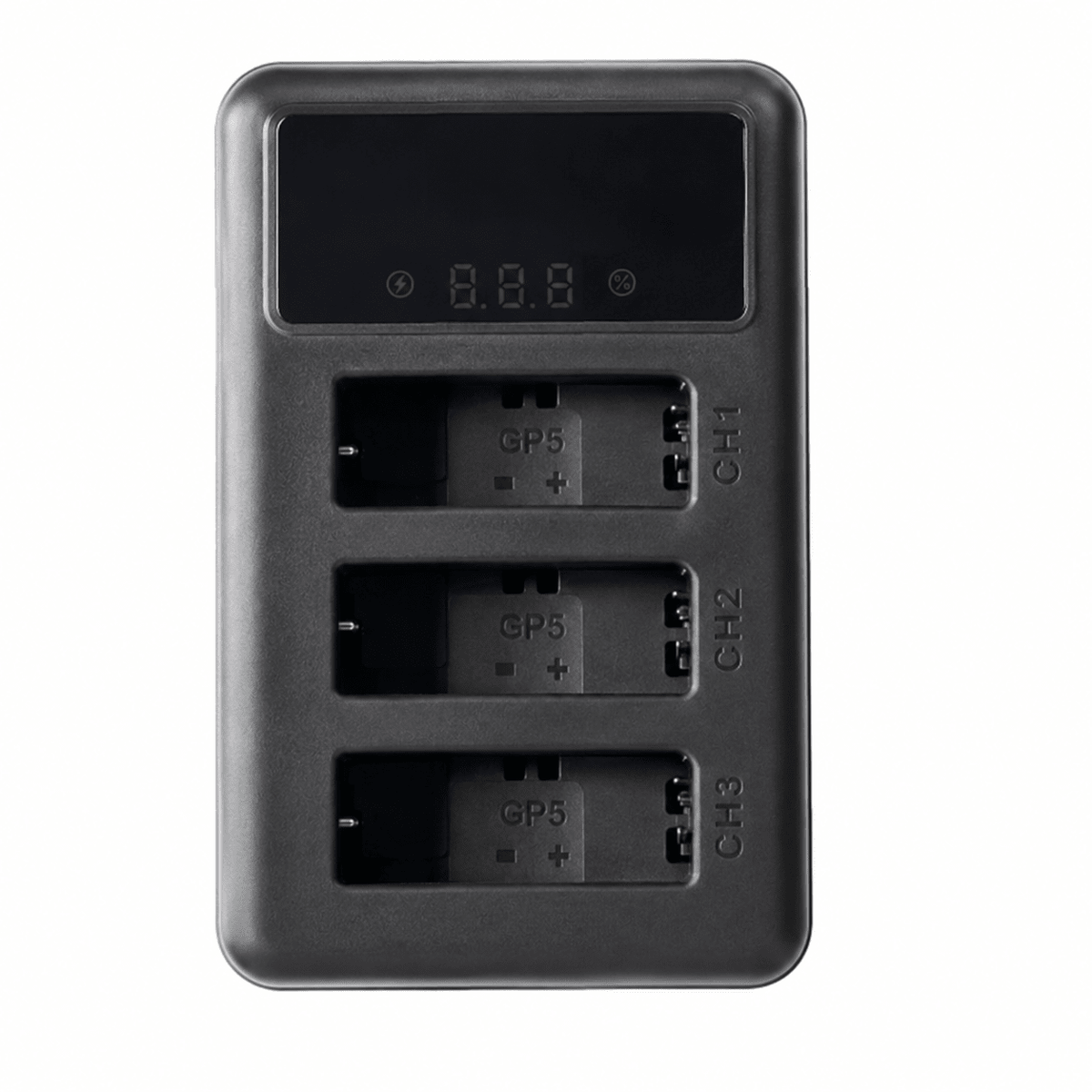 TAVICE Ultra Fast Charging USB Triple Battery Charger for GoPro HERO3 HERO3+ HERO4 Action Cameras | Charger Only Compact Fast USB - Office Catch