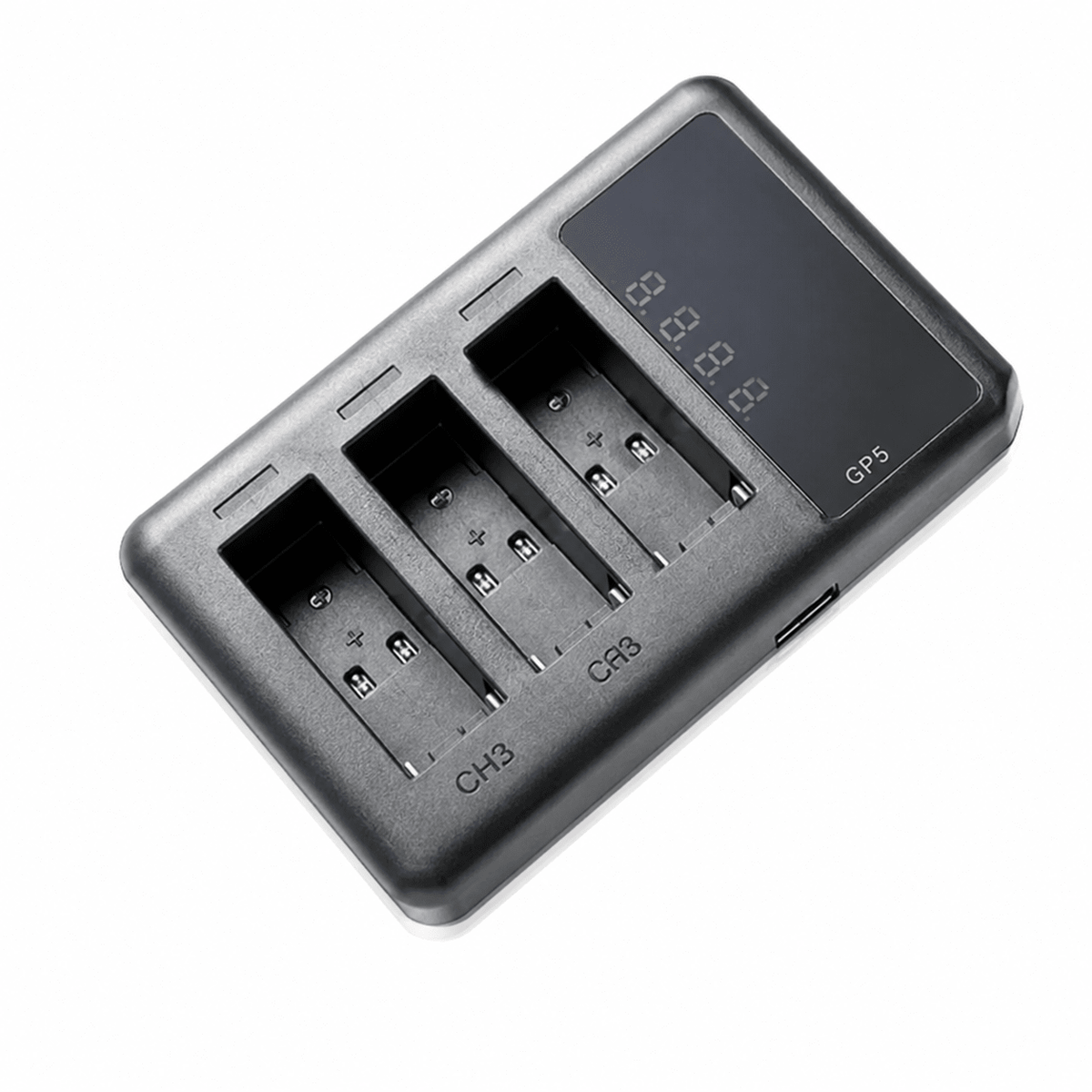 TAVICE Ultra Fast Charging USB Triple Battery Charger Kit with 3 Replacement Batteries for GoPro HERO3 HERO3+ HERO4 Action Pro - Office Catch