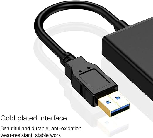 USB 3.0 to HDMI-Compatible Converter Multi Display Graphic Adapter for PC Laptop Projector HDMI External Video Card - Office Catch