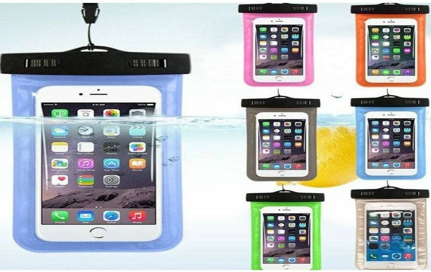 Waterproof SandProof Bag Underwater Pouch Case Cover For iPhone Samsung - Office Catch