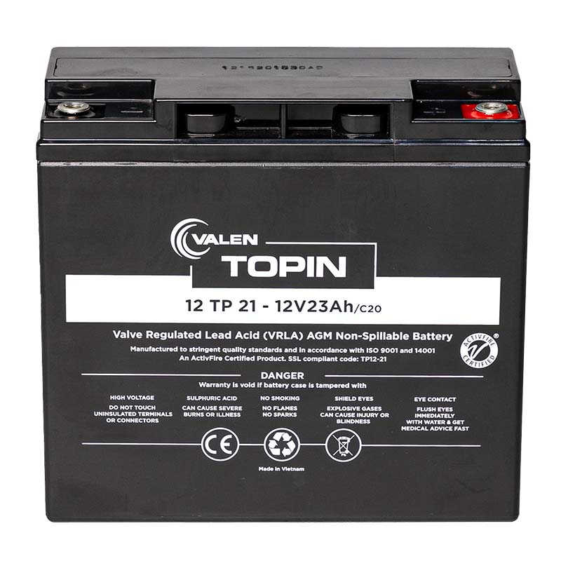 12v 21Ah Valen Topin Deep Cycle battery - Office Catch