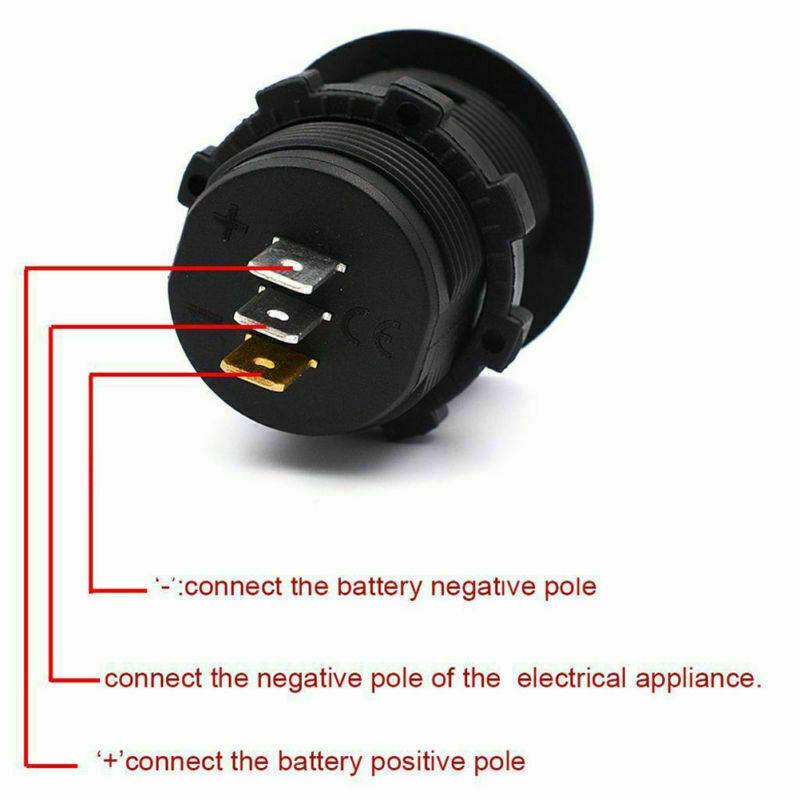 12V 24V X Main Digital LED Car Voltmeter Dual Di... – Vicedeal - Foto 8