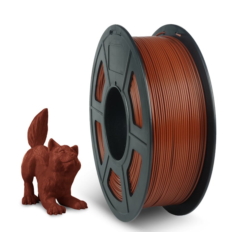 1.75mm 3D Printer Filament ABS - Brown 1KG - Office Catch