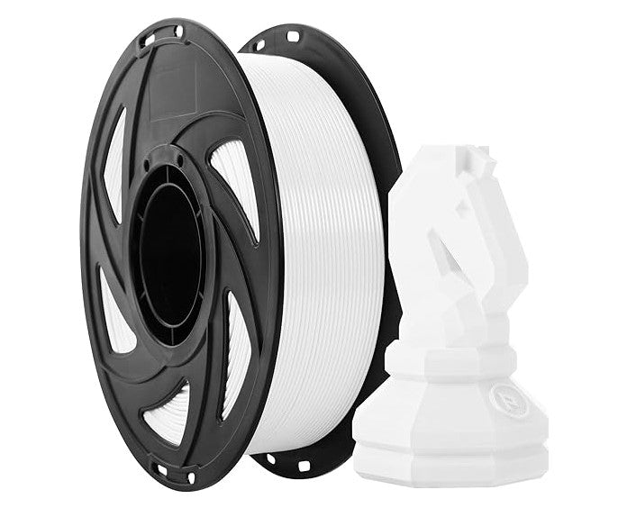 1.75mm 3D Printer Filament ABS - White 1KG - Office Catch