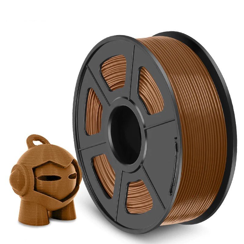 1.75mm 3D Printer Filament PETG - Brown 1KG - Office Catch