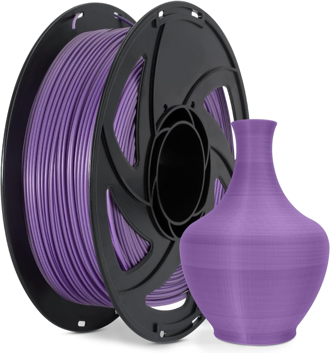 1.75mm 3D Printer Filament PETG - Purple 1KG - Office Catch