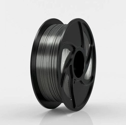 1.75mm 3D Printer Filament PETG - Silver 1KG - Office Catch