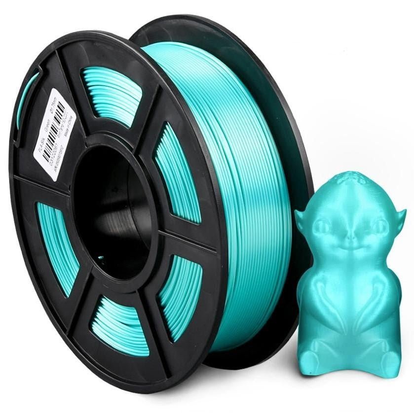 1.75mm 3D Printer Filament Silk - Green 1KG - Office Catch