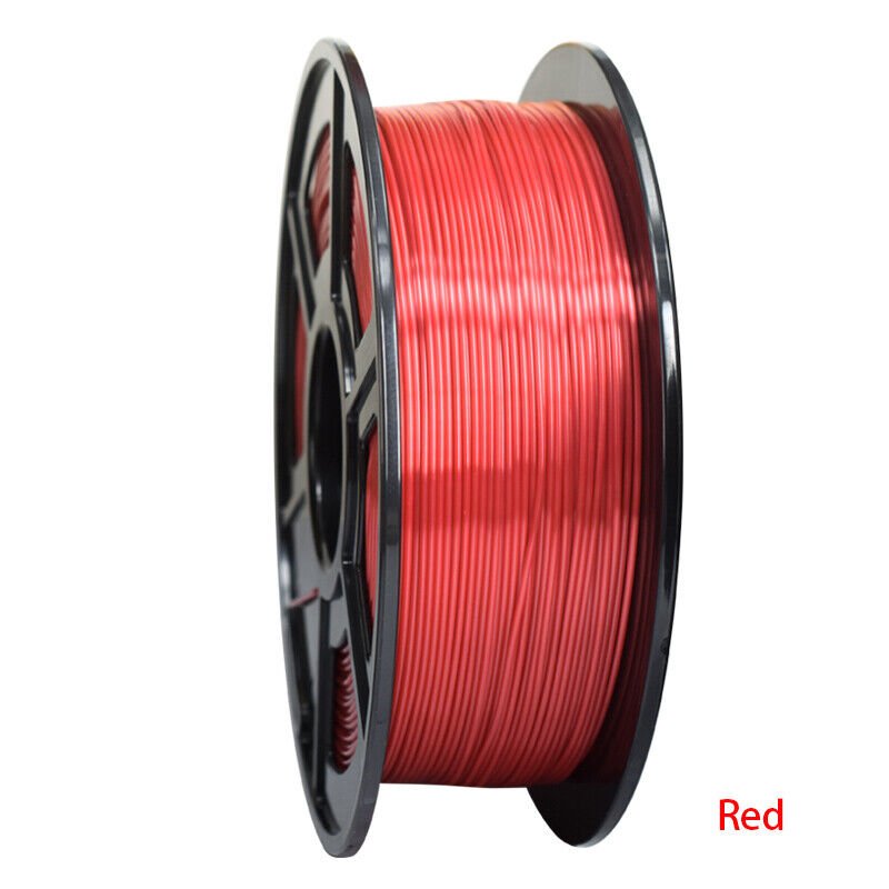 1.75mm 3D Printer Filament Silk - Red 1KG - Office Catch