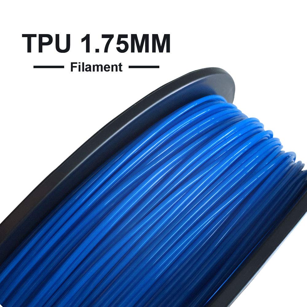 1.75mm 3D Printer Filament TPU - Blue 1KG - Office Catch