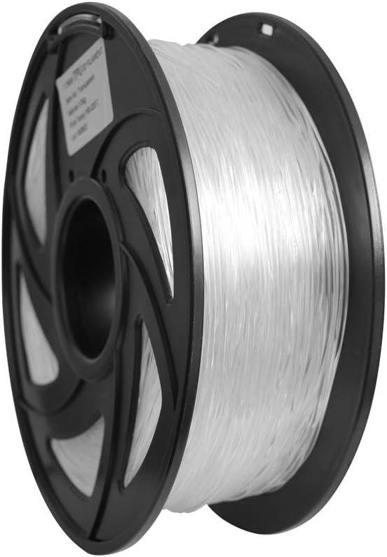 1.75mm 3D Printer Filament TPU - Clear 1KG - Office Catch