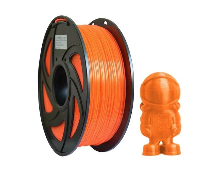1.75mm 3D Printer Filament TPU - Orange 1KG - Office Catch