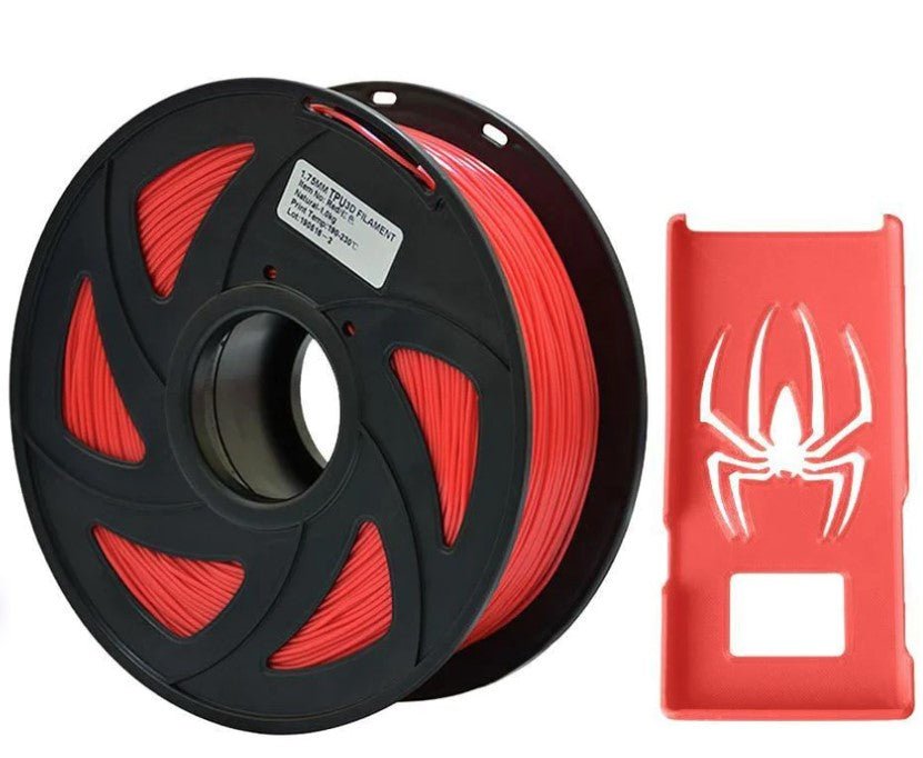 1.75mm 3D Printer Filament TPU - Red 1KG - Office Catch