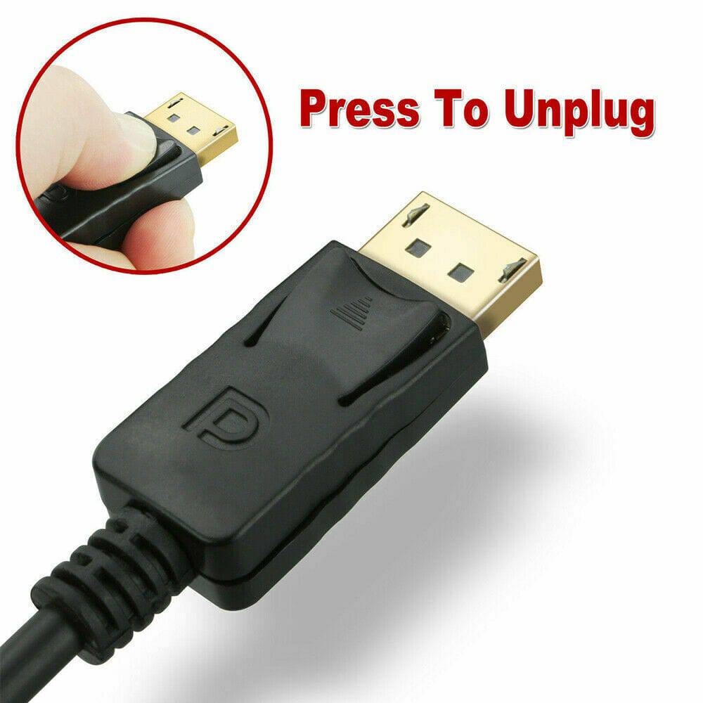 1.8m Display Port DP to HDMI Cable - Office Catch