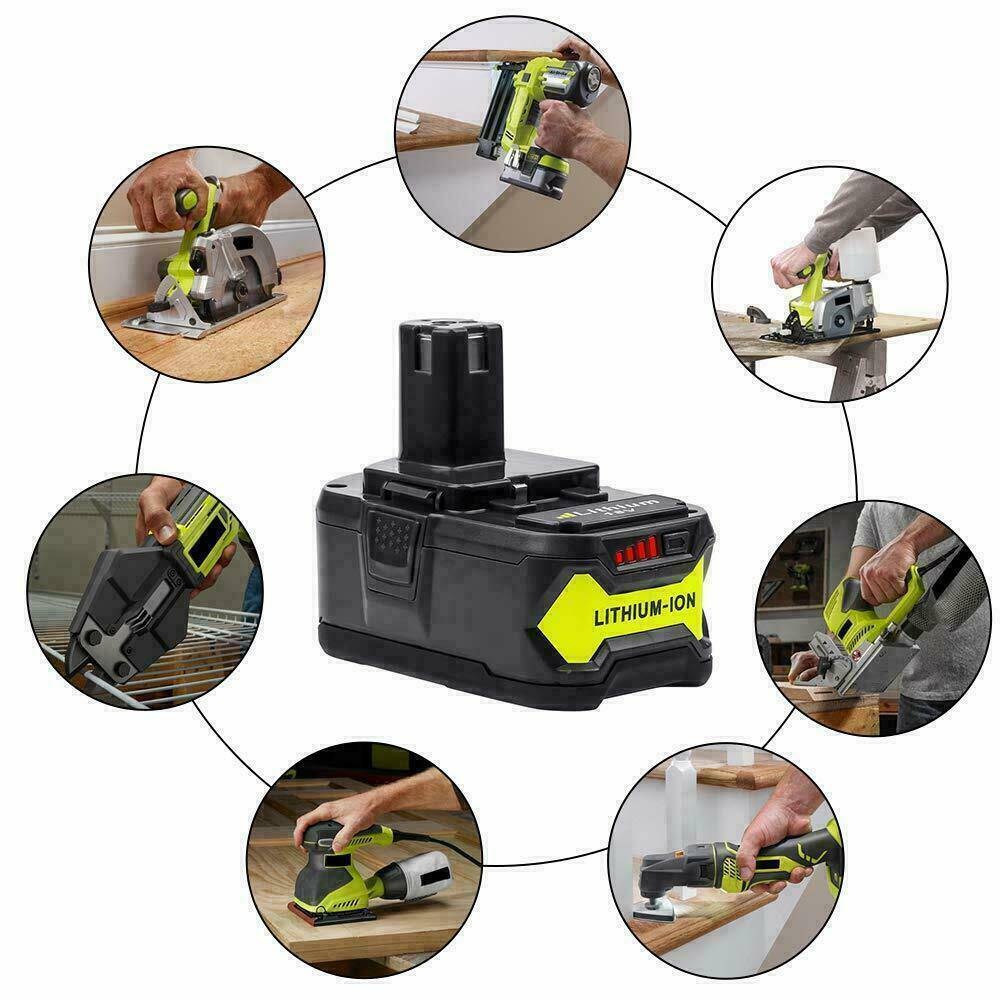 18V 5AH Ryobi One+ Plus Compatible Battery P108 RB18L50 P104 P780 RB18L40 - Office Catch