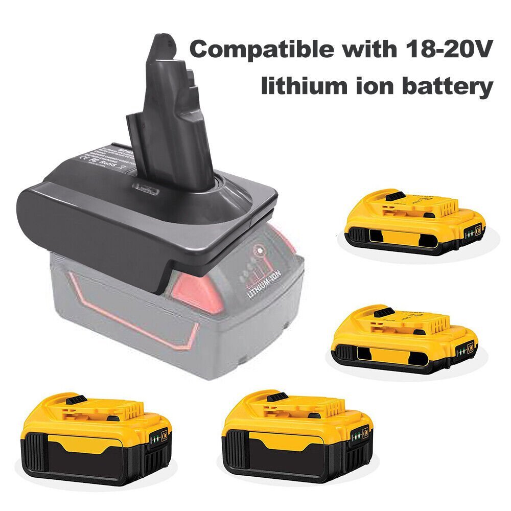 18V Makita Battery Converter For V6 Dyson Vacuum Cleaner - Office Catch