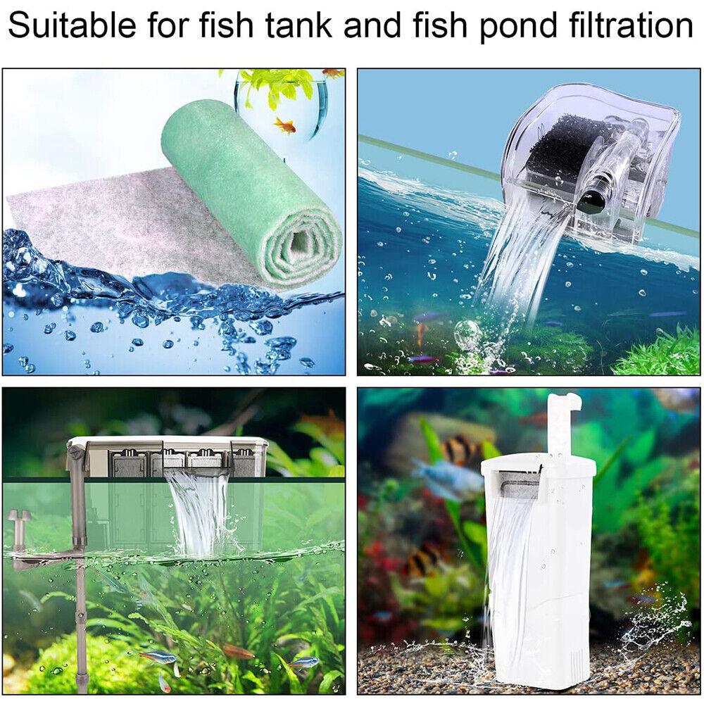 1x Aquarium Filter Foam Cotton Pad Fish Tank Pond Pump Filter Sponge - Office Catch