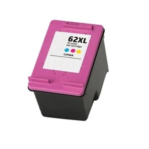 1x Compatible 62XL Tri-Colour Ink Combo for HP ENVY 5540 5640 7640 Officejet 5740 - Office Catch
