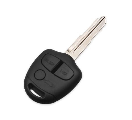 2 Pack Car Remote Key Shell Case For Mitsubishi Lancer EX Evolution Grandis Outlander MIT8 Blade 3 Buttons - Office Catch
