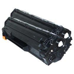 2 x HP CE285A (85A) Compatible Black Toner Cartridge - 1,600 Pages - Office Catch