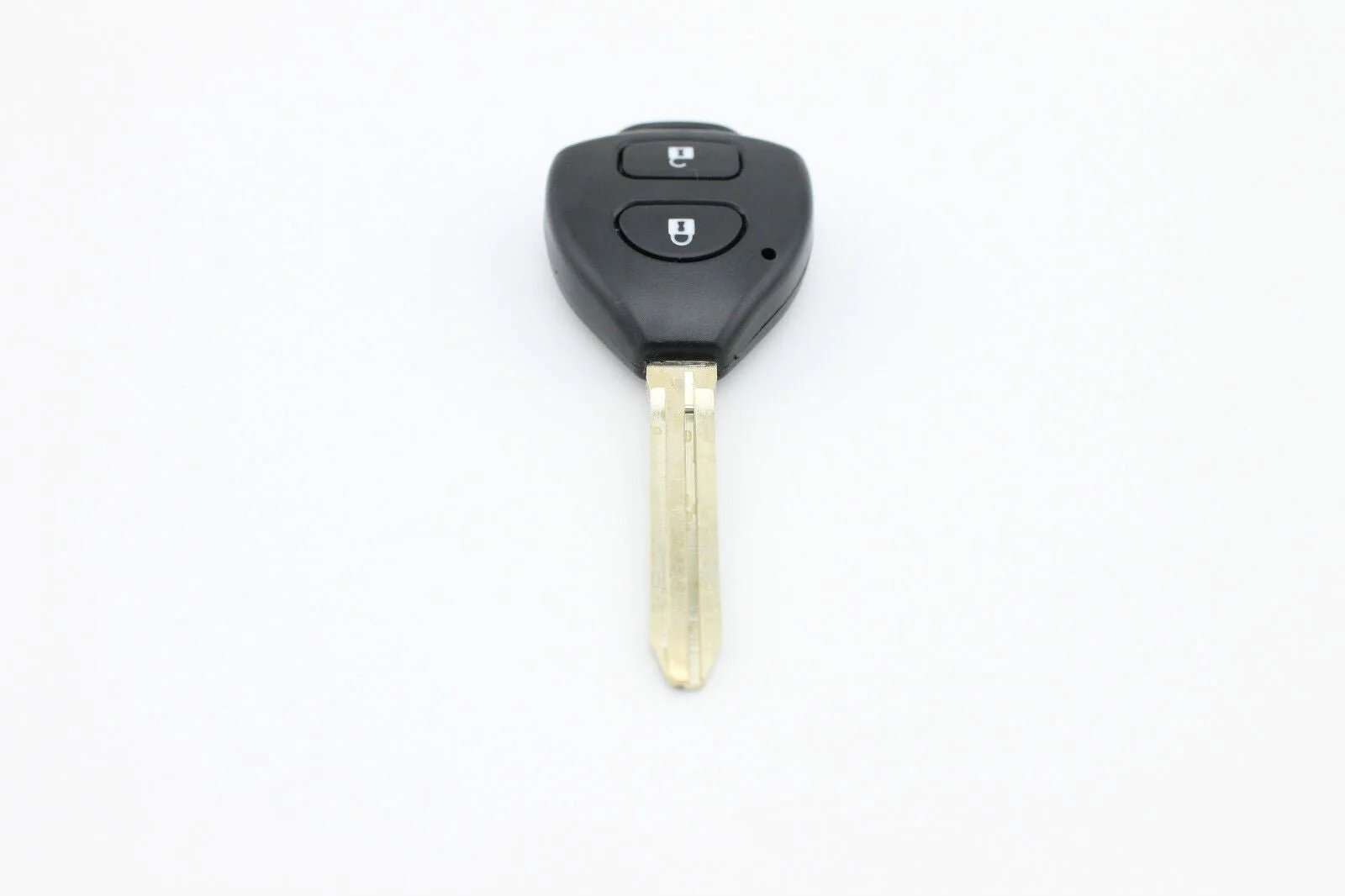 2x Compatible With Toyota Rav4 Corolla Camry Prado 2 Button Remote Key Shell - Office Catch
