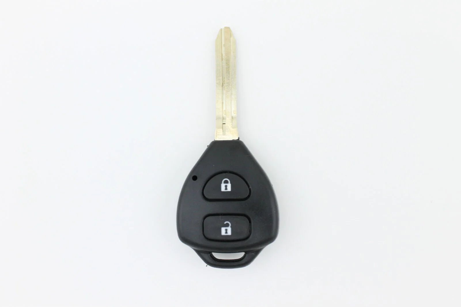 2x Compatible With Toyota Rav4 Corolla Camry Prado 2 Button Remote Key Shell - Office Catch