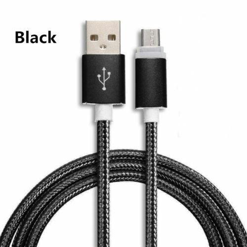 3 x Samsung Galaxy S6 S5 Micro USB Data Sync Charger Braided Cable Cord Android - Office Catch