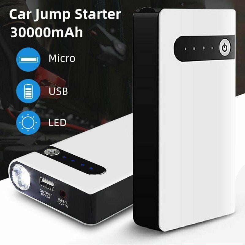 30000mAh Portable Jump Starter Battery Pack - Office Catch