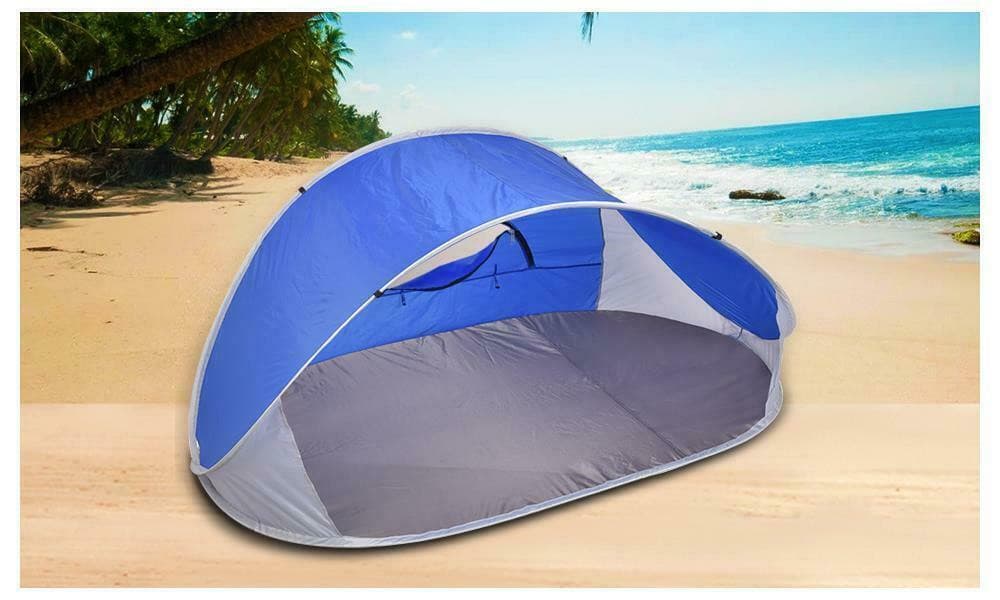 4 Person Tent Pop Up Camping Beach Hiking Tent - Office Catch
