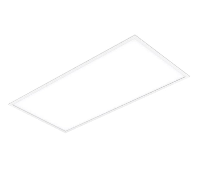 40W LED Panel Light White Aluminium 1200mm x 600mm - Office Catch