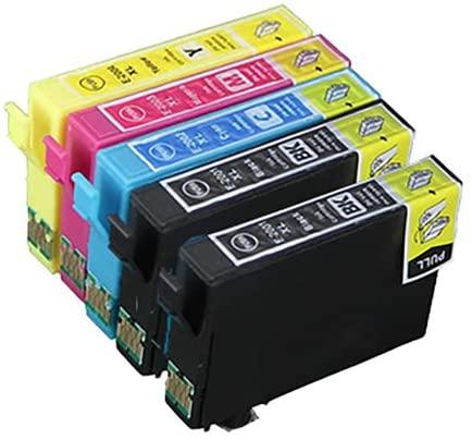 5 Pack Epson 200XL (C13T201192-C13T201492) Compatible High Yield Inkjet Cartridges [2BK,1C,1M,1Y] - Office Catch