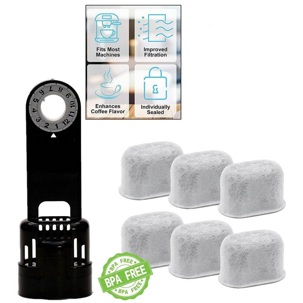 6 Pack Water Filters for Breville Oracle BES980 Coffee Machine - Office Catch