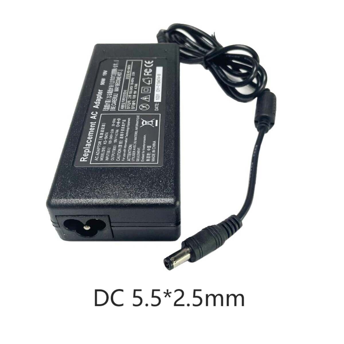 90W AC Adapter Charger Power Supply For ASUS Toshiba Laptop 19V 4.74A +AU Cord - Office Catch