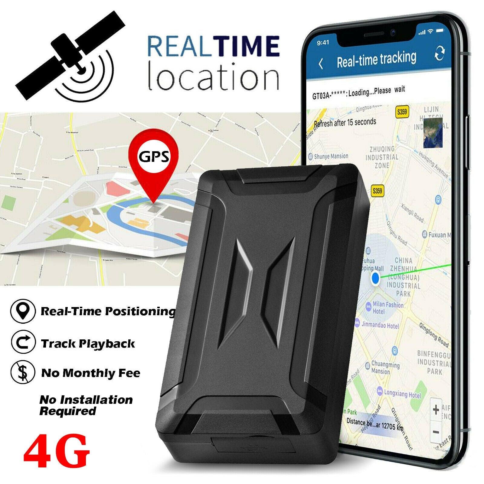 Advanced 4G GPS Tracker Tracking Device Powerful Magnet Vehicle Car Real-time Location - Office Catch