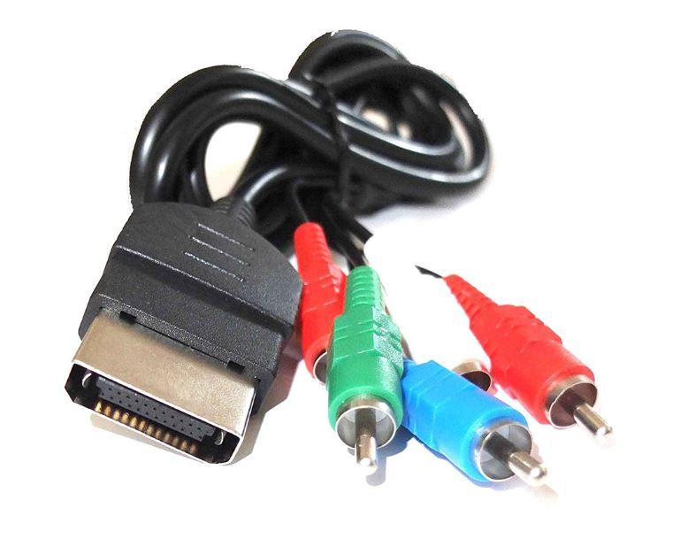 AV Audio & Video RCA Cable / Cord for XBox 1st Generation to TV - 1.8 meters - Office Catch