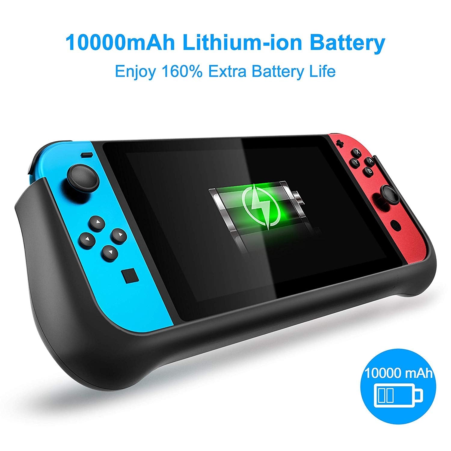 Battery Charger Case for Switch Console Backup Holder Power Bank Accessories - Office Catch