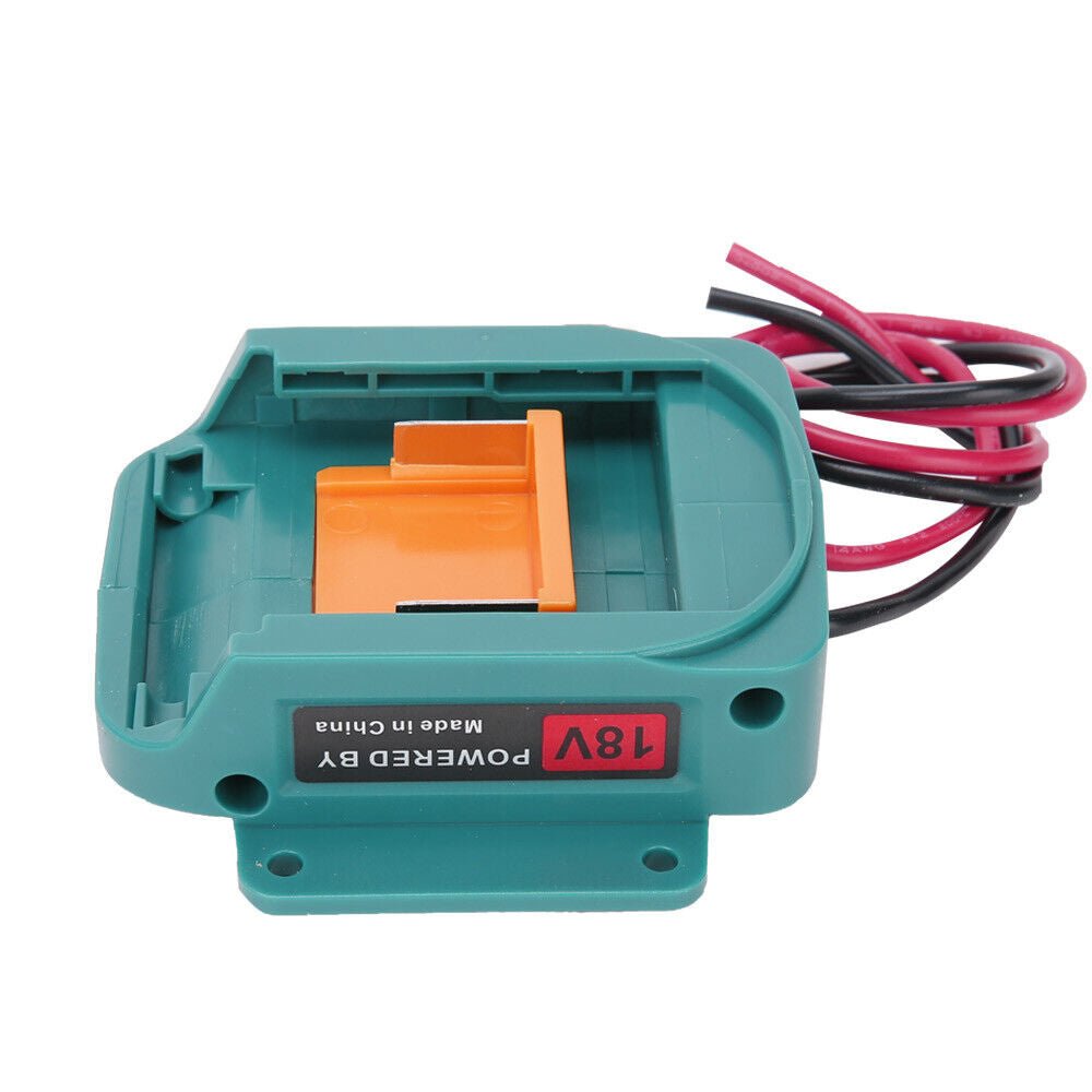 Battery Power Mount Connector Adapter Fit For makita 18V Dock Holder with Wires - Office Catch