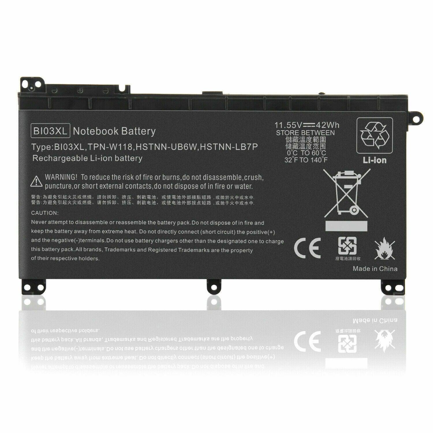 BI03XL ON03XL Battery for HP x360 13-u 915486-855 843537-541 HSTNN-UB6W NEW - Office Catch