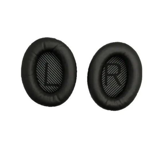 Black | Earpads Headphone Ear Pad Cushion Fit For Bose QC2 QC15 AE2 AE2i AE2w QC25 QC35 - Office Catch