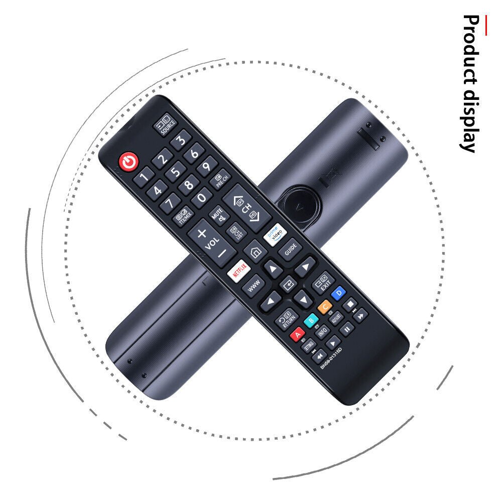BN59-01315D Universal Remote for Samsung 4K Ultra HD Smart LED TV, Smart TV Remote Control Compatible with All Samsung Remote Control Models, with Netflix Prime Video Buttons, No Setup Required - Office Catch