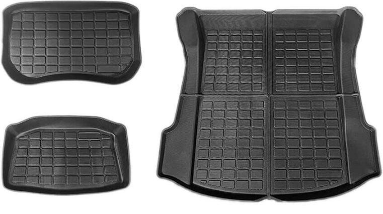Car Rear Front Cargo Trunk Boot Liner Toolbox Luggage Tray Mat for Tesla Model 3 - Office Catch