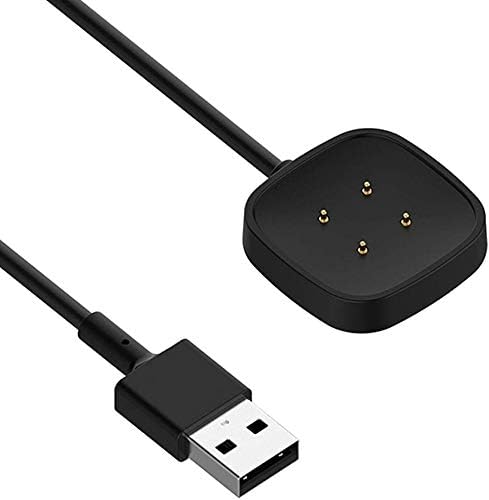Charger Cable For Fitbit Versa 3/sense Smart Watch USB Charging Cord Dock Cradle - Office Catch