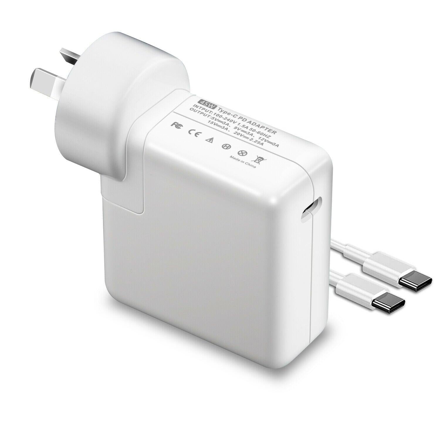 Charger For Macbook Pro 12" 45W USB-C AU Power Supply Adapter/ A1534/A1706/A1708 - Office Catch