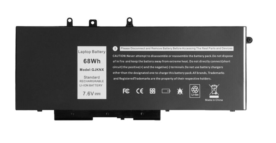 Compatible Battery Dell Latitude E5480 5580 E5490 Precision 3520 GJKNX 68Wh - Office Catch
