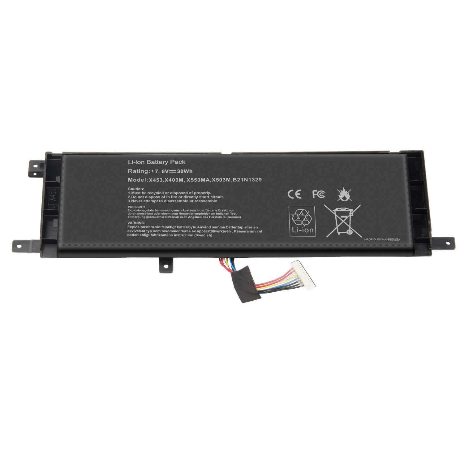 Compatible Battery for ASUS X453 X553MA D553MA F553M F553MA F553SA B21N1329 BAT-ASX453 AU - Office Catch