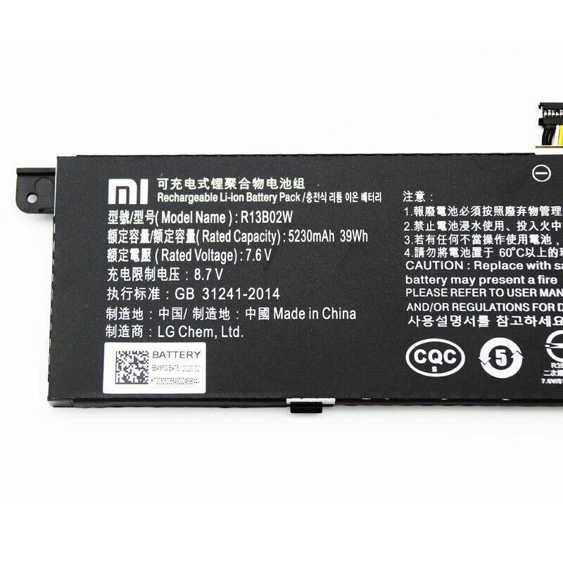 Compatible R13B02W R13B01W Battery For Xiaomi Mi Air 13.3" Series Tablet R13B02W - Office Catch