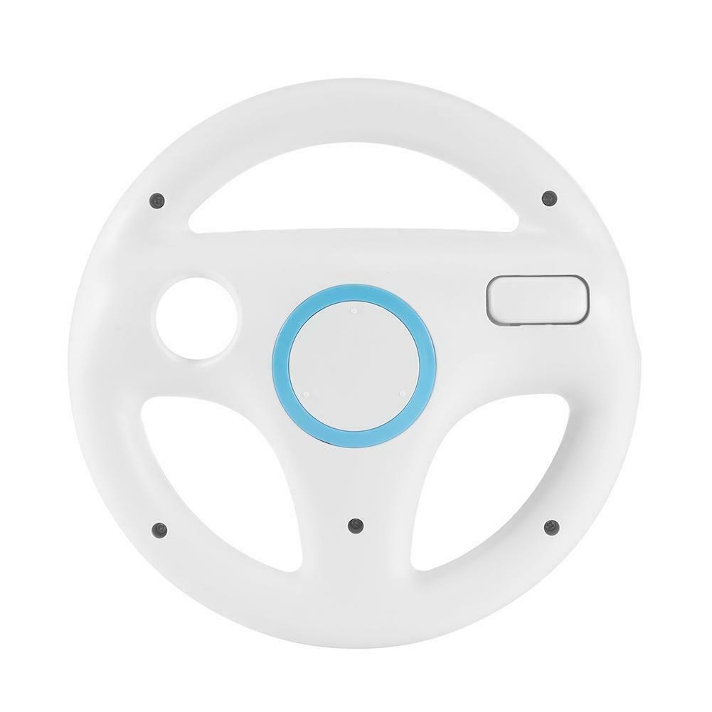 Compatible Racing Steering Wheel for Wii and Wii U Remote Controller Mario Kart Wii Racing Wheel Compatible with Wii and Wii U Racing Games - Office Catch