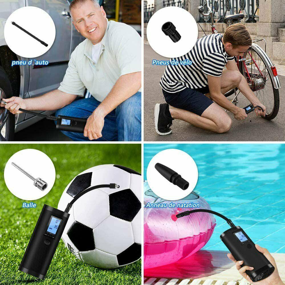 Electric store tyre inflator