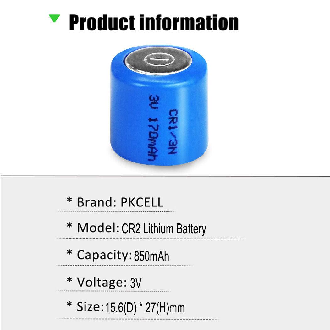 CR1/3N 1/3N 170mAh CR13N 13N KL1/3 3V Lithium Batteries - Office Catch