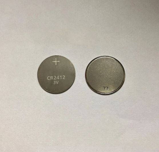 CR2412 3V 100mah lithium Battery button cell/coin for remote keys | 5 Pcs - Office Catch